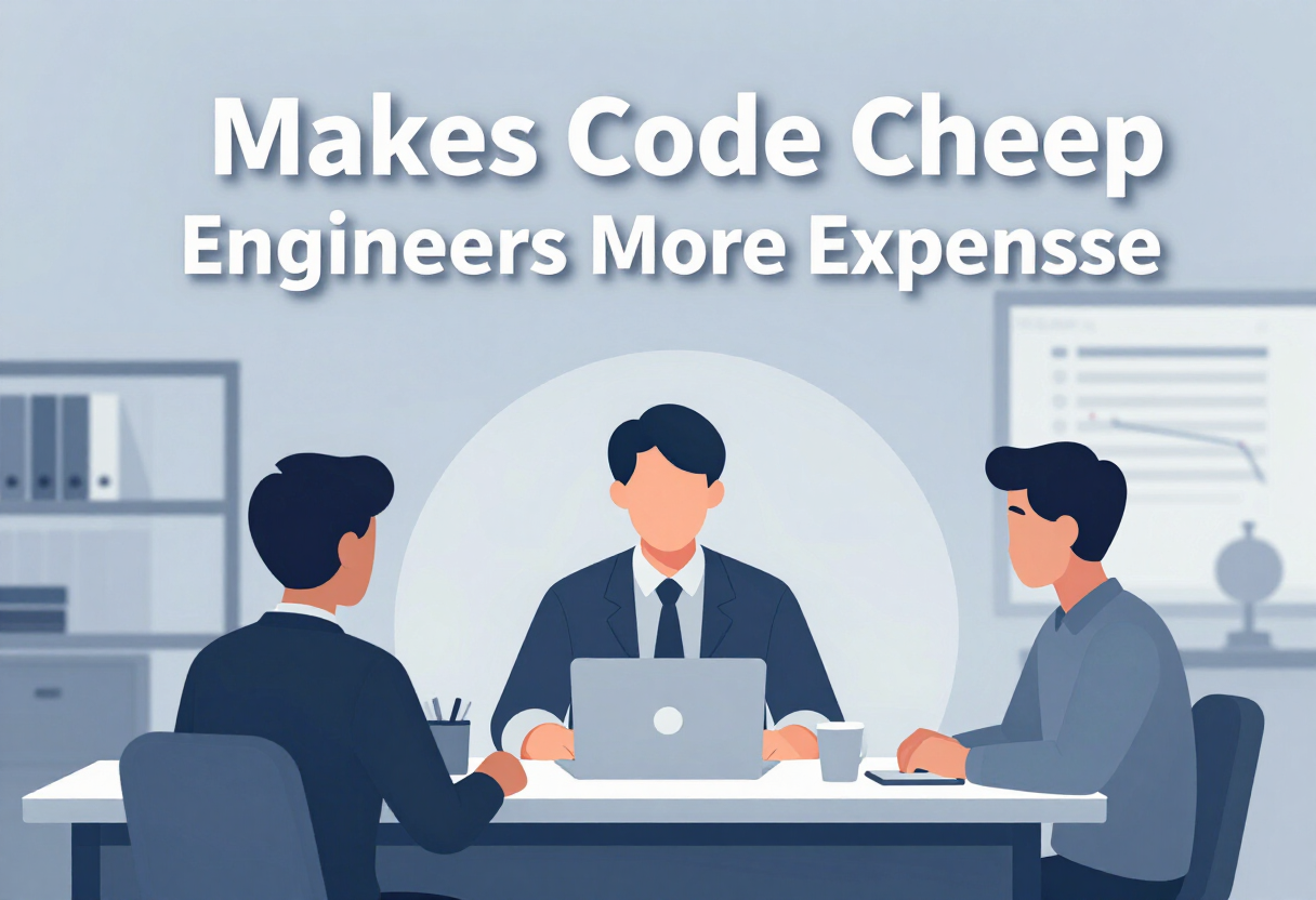 AI Makes Code Cheap — and Engineers More Expensive - builtin.com